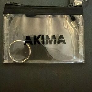 AKIMA Clear Zipper Pouch